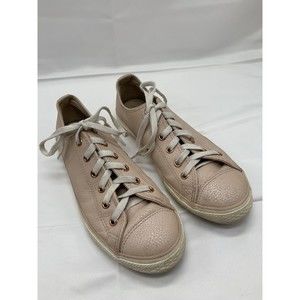 Converse All Star Pink Leather Sneakers Size 5